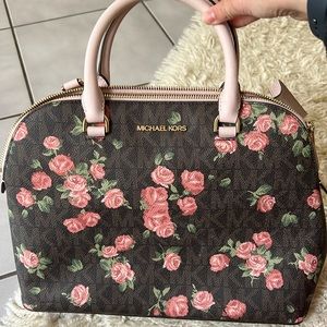 NWOT Michael Kors Floral Bag